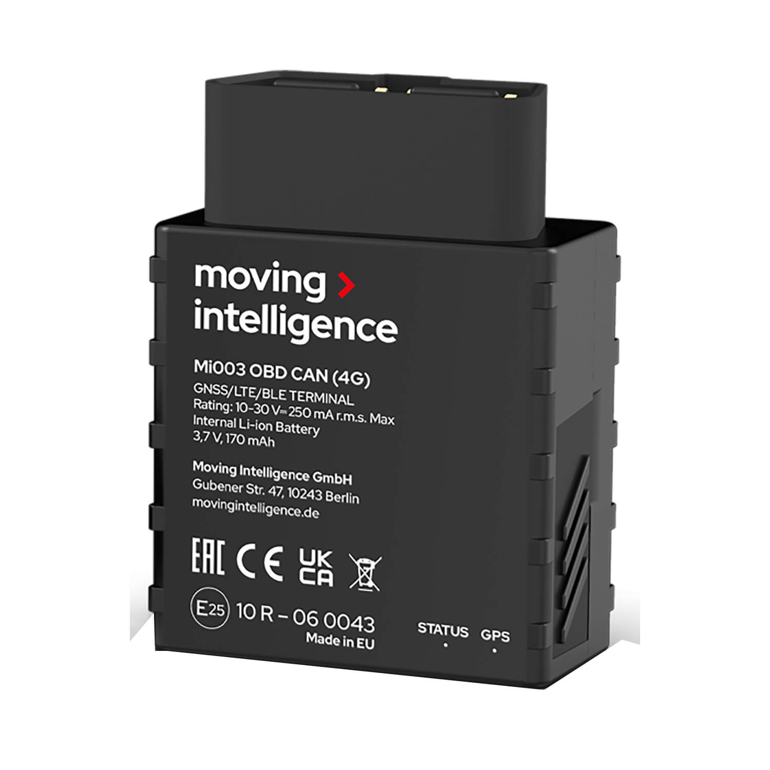 GPS-Tracker Mi 003 mit Positionsdaten in Echtzeit GPS-Tracker Mi 003 mit Positionsdaten in Echtzeit