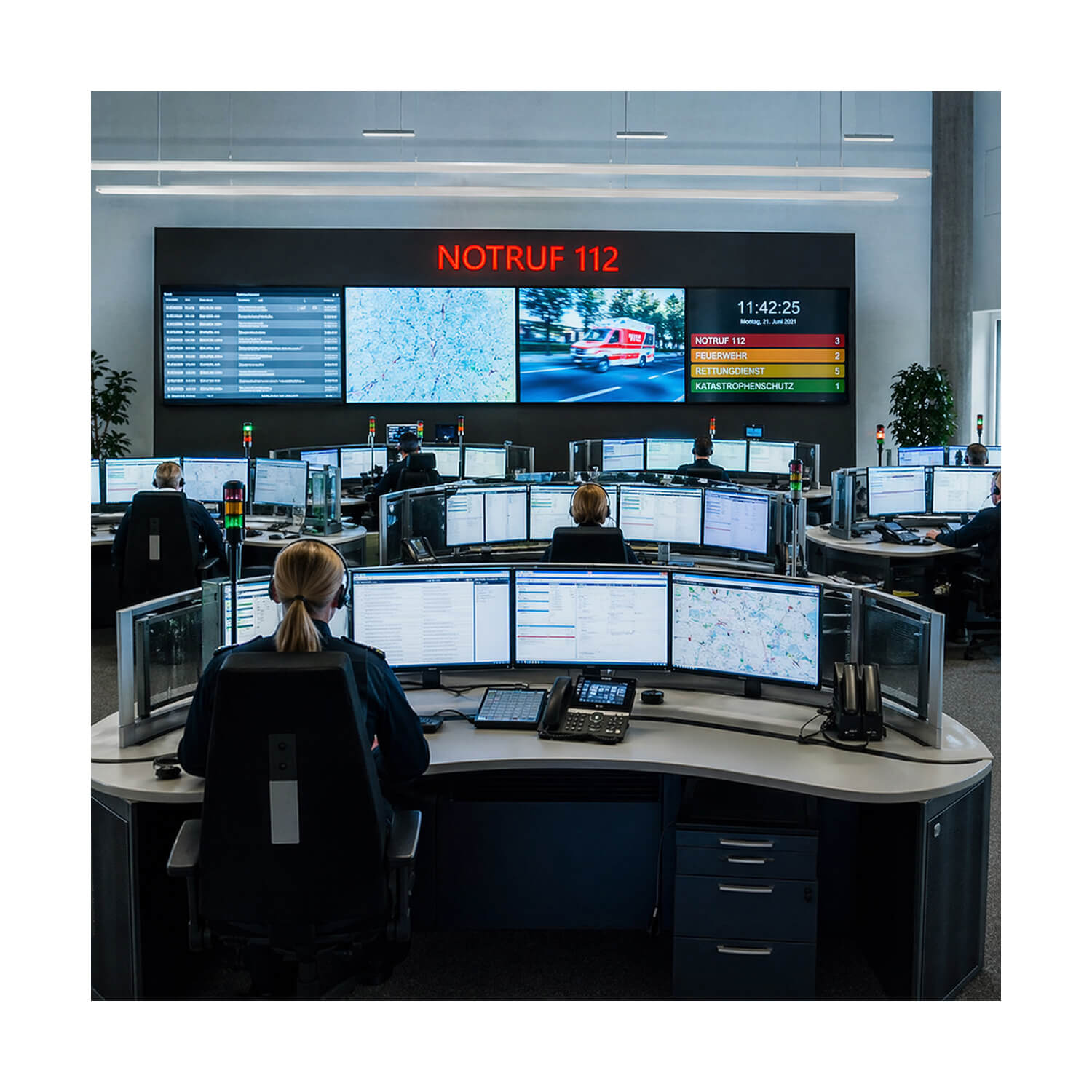 Aufschaltung Notrufzentrale (AES)